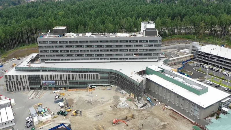 St. Michael Medical Center under construction